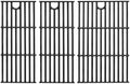 DELSbbq 17" Cast Iron Grill Grates for Charbroil Performance 4 Burner by DELSBBQ