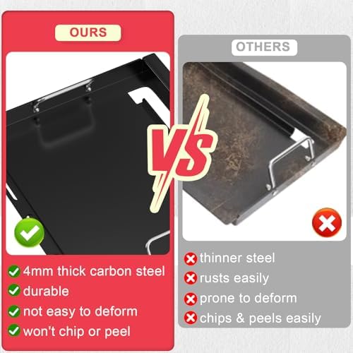Full Size Spirit 200 Griddle Inserts for Weber GS4 Spirit II & I 200 Series - Image 2
