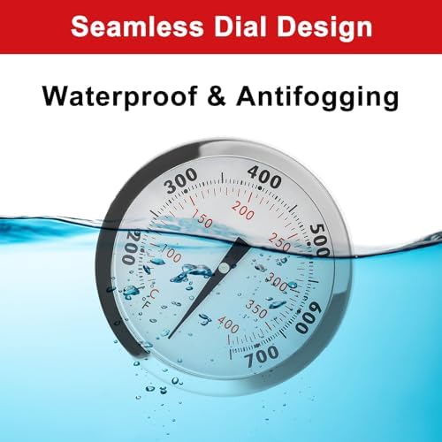 DELSbbq 67088 Grill Thermometer for Weber Genesis II/I 300 & Summit Series - Image 4