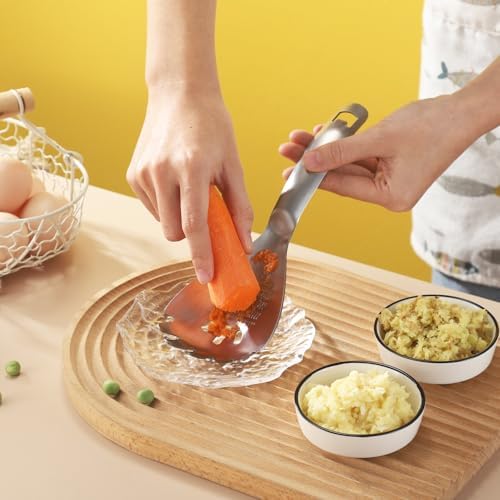 5 in 1 Multifunction Cooking Spoon,18/8 Stainless Steel slotted spoon - Image 4