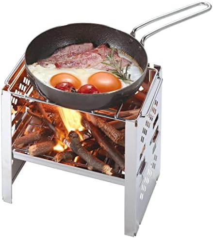 Captain Stag UG-1576 Frying Pan, Pot, Fiber Line, Mini Pan, 6.3 inches (16 cm), Iron, Made in Japan - Image 5