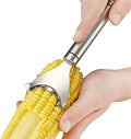 Corn Peeler Stainless Stee Corn Cob Stripper Tool Corn Thresher from the Cob, Removes Corn Kernels From Corn Cobs In Seconds, Kitchen Gadget by iziusy