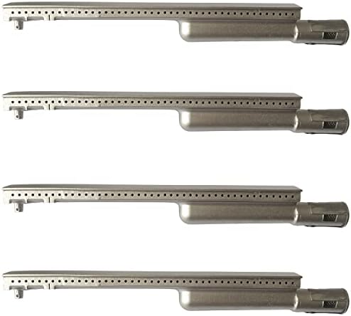 4 Pack Heavy Duty Cast Stainless Steel Grill Burner for Bull, Grill Replacement Parts for Bull, Cal Flame, Lion, Blaze, Turbo, Beefeater, Thermos, Char Broil, Jenn Air, Nexgrill - Image 3