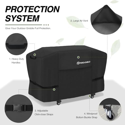 Porch Shield 36 inch 600D Waterproof Outdoor Griddle Cover - Image 4