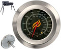 Temperature Gauge for Blackstone Tailgater Combo 1555 Griddle Parts, 3" Dia by PETKAO