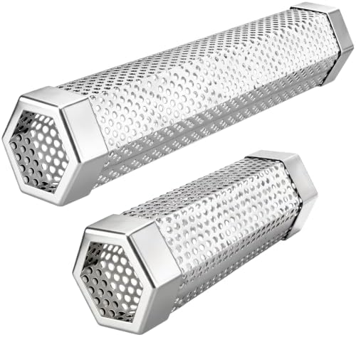 6in & 12in Pellet Smoker Tube Set, for All Grill & Smoker Hot/Cold Smoking by Unknown