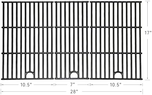 Hongso Grill Grates for Charbroil Performance 5 Burner 463448021 463449021 - Image 2