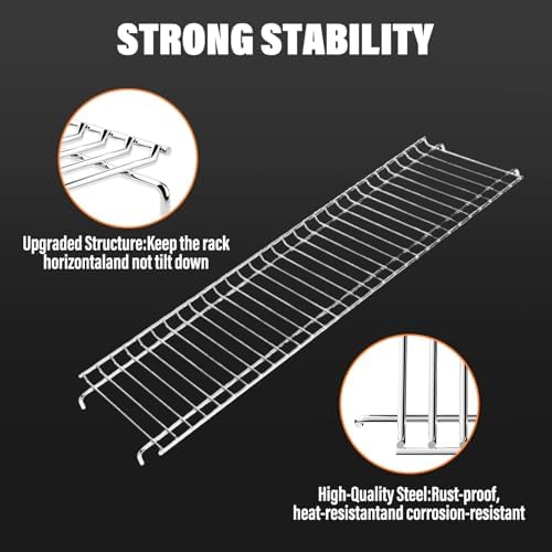 Utheer Warming Rack for Nexgrill 720-0830H, Top Grill Rack Replacement - Image 4
