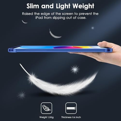 Clear Blue Case for iPad (A16) 11th/10th Gen 11/10.9 inch 2025/2022 - Image 6