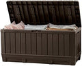 Keter Kentwood 92 Gal Outdoor Storage Box for Patio and Pool Accessories by Unknown