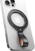 andobil 2026 Premium Leather Magnetic Phone Grip Holder for MagSafe, Stable by Andobil