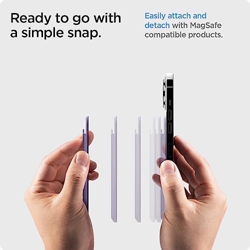 Spigen for MagSafe Wallet, Holds 3 Cards, Strong Magnet, Valentinus MagFit - Image 4