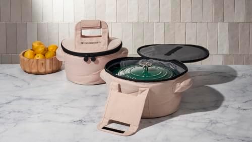 Le Creuset Enameled Cast Iron Round Dutch Oven, 7.25 qt.,Artichaut/Crucible - Image 5