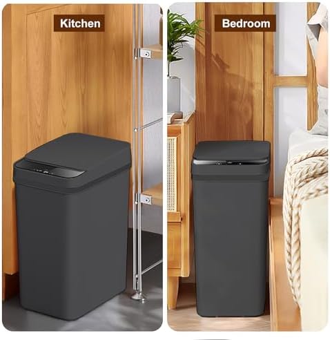 Yatmung 4 Gallons Bathroom Trash Can Automatic Touchless - Smart Trash Can - Image 6