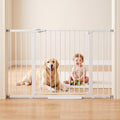 Mumeasy 36-58 in Wide Baby Gate for Stairs, 36 in Extra Tall Dog Gate,White by Mumeasy-FocusonBabyPetSafetyGate