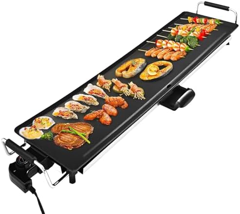 AEWHALE 35" Extra Large Electric Griddle 1800W by AEWHALE