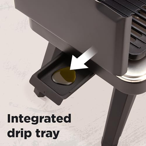 Hike Crew Gas Camping Grill | 13,000 BTU | Portable Propane Burner | Foldable Legs | Integrated Igniter & Included Regulator w/Stainless Steel Drip Tray | Wind Panels & Built-in Carrying Handle - Image 6