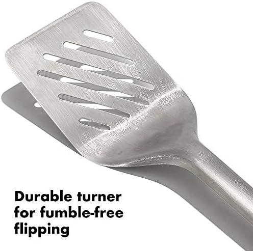 OXO Outdoor Grilling Turner and Tongs Set - Image 3