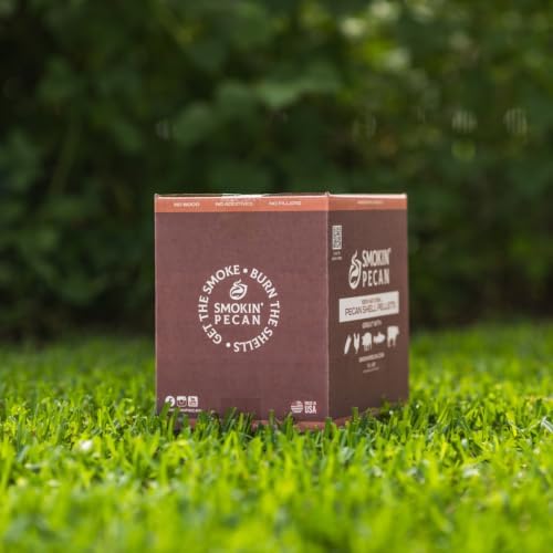 Smokin' Pecan - 100% Pecan Shell Pellets - Smoking Pellets for Pellet Smokers, or Any Outdoor Grills, 19 lb. Box - Image 4