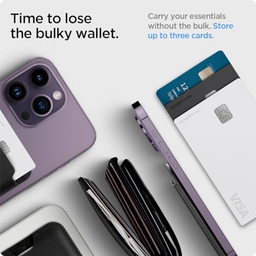 Spigen for MagSafe Wallet, Holds 3 Cards, Strong Magnet, Valentinus MagFit - Image 5