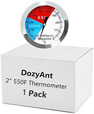 2 Inch Grill Temperature Gauge BBQ Thermometer for Charcoal Grill or Smoker - Image 4