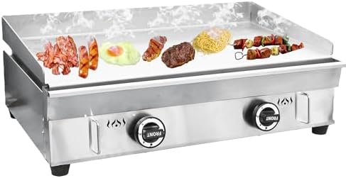 29‘’ Commercial Gas Griddle stainless steel Flat Top Grill by Maisutseb