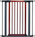 MidWest Homes for Pets 39-Inch Pet Gate, Graphite Frame, Wood Door by MidWestHomesForPets