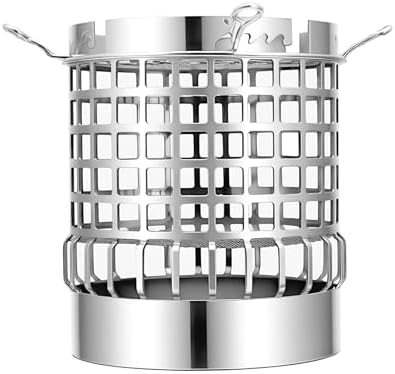 Crown Style Hookah Heat Manager - Reusable Stainless Steel Coal Holder, Fits Most Bowls & Replaces Foil (Charcoal Holder) by Unknown