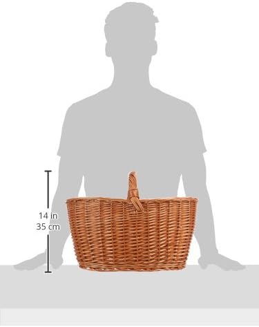 Wicker Log Basket Model Code: c1550110 Brand: Garden Friend. - Image 5