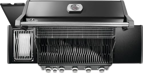 Napoleon Rogue PRO 625 5-Burner Natural Gas Grill with Infrared Side Burner - Image 4