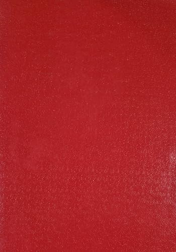 Rhino Hide Embossed Grill Guard Mat - Heat Resistant Outdoor Grill Floor Mat for Patio, Deck & Garage Surface Protection - Rectangle, Red (36”x60”) - Image 3