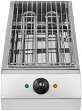 1800W Countertop Electric BBQ Grill Commercial and Home use Stainless Steel Barbecue Griddle Smokeless Portable Cooking Oven for Indoor Outdoor Picnic 122° F to 572°F for Burgers, Fish, Steak by Unknown