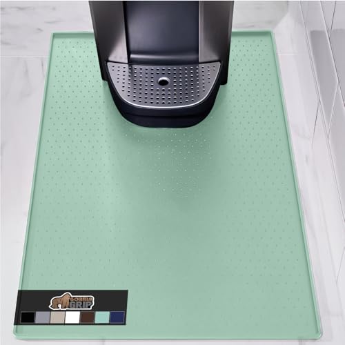GORILLA GRIP Silicone Coffee Mat, Espresso Bar Essentials, 15x23, Mint by GorillaGrip
