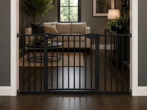 Cardinal Gates PG26.5 Baby & Pet Pressure Gate, Black, 51.50-57.00 in by CardinalGates