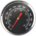 Replacement Black Dome Thermometer for Pit Boss 2-Series / 3-Series Vertical Smoker Grills, Pit Boss Memphis Ultimate Thermometer,Pit Boss PB1230G Combo Grills Heat Indicator by BRATI