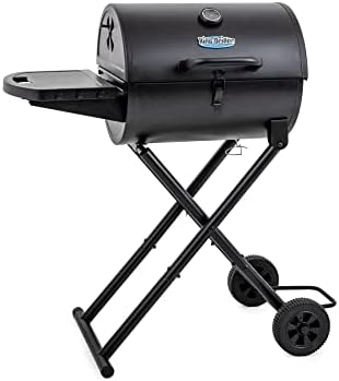 Char-Griller E1816 King-Griller Gambler Portable Charcoal Grill in Black - Image 3