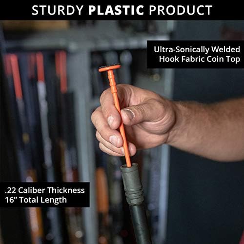 Gun Storage Solutions Rifle Rods Starter Kit with Shelf Liner Gun Organizer System Store More Guns Easy Access for Safety with Nylon Woven Loop Fabric - Image 4