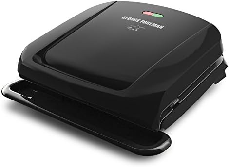 George Foreman 4-Serving Indoor Grill with Removable Plates by GeorgeForeman