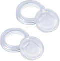 2 Pack Patio Table Umbrella Hole Ring and Cap Set for Standard Table Hole by Prudiut
