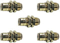 Misting Fittings (1/4 Bulkhead - Push Lock-Pack of 5) by Mistcooling