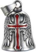 Motorcycle Bell Guardian Angel Gremlin Lucky Charm Gift For Riders by CTZSRGuardianAngelGoodLuckBells