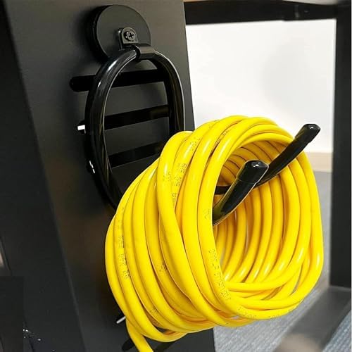 4 Pack Strong Garage Magnetic Hooks, Power Tool Organizer Rack, Heavy Duty Storage Utility Magnet Hooks for Power Drill,Garden Tools, Hose,Pegboard,Garage, Workshop for Indoor & Outdoor Hanging - Image 7