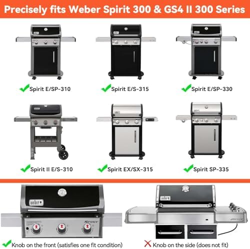 Spirit E310 Parts 15.3" Flavorizer Bars for Weber Spirit 300 Series & GS4 - Image 6