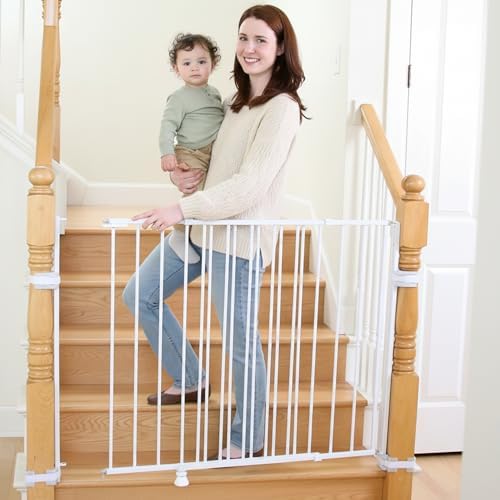 Regalo Safety 35" Extra Tall Baby Gate for Top of Stairs & Dooways by Regalo