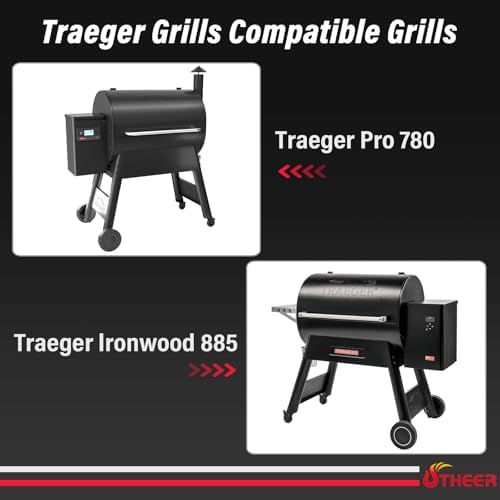 Utheer Folding Front Shelf for Traeger Pro 780 & Ironwood 885 - Image 5