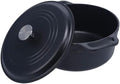 Victoria 7-Quart Cast Iron Dutch Oven with Lid and Dual Loop Handles, Seasoned with Flaxseed Oil, Made in Colombia by VictoriaCastIron