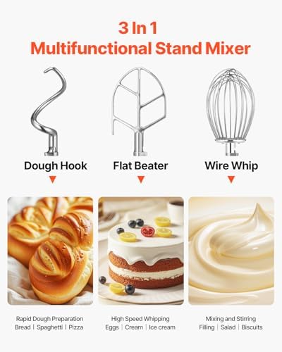 Happybuy 15Qt Commercial Food Mixer Timing Function 600W Commercial Mixer - Image 2