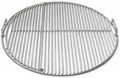 SnS Grills EasySpin Charcoal Grill Cooking Grate, 304 Stainless Steel, Large Hinged Opening, Perfect for 2-Zone Cooking, Replacement Grate Compatible with Weber & Other Grills - Fits 22” Kettles by HomeoftheSlowNSear