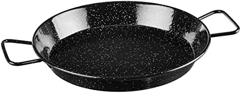 Garcima 12-Inch Enameled Steel Paella Pan, 30cm by Garcima