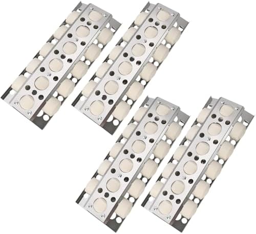 GasSaf 16" Briquettes Tray for Summerset Sizzler 26" 32" 40" Grill, Parts for RCS Premier RJC009P RJC32A RJC26A RJC40A RJC32AL RJC40AL Grill Briquettes Heat Plates, 4 Packs 16 x 6.5 Sizzler Plates by GasSaf
